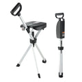Walking Stick with Seat – Foldable Adjustable Cane Chair for Travel and Outdoor Use