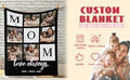 To My Mom — Personalized Photo Memory Blanket (Mother’s Day Gift)