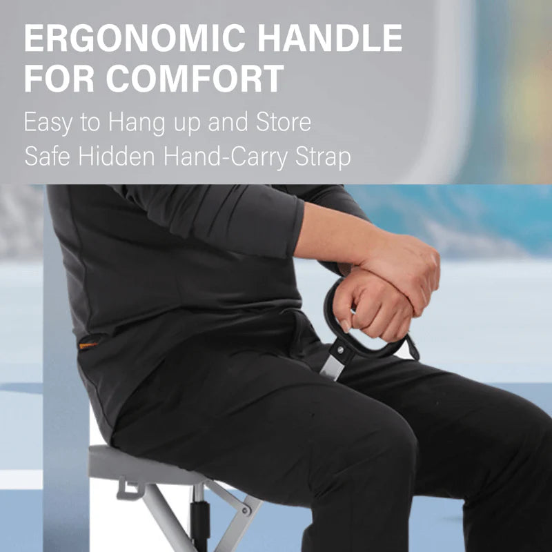 Walking Stick with Seat – Foldable Adjustable Cane Chair for Travel and Outdoor Use
